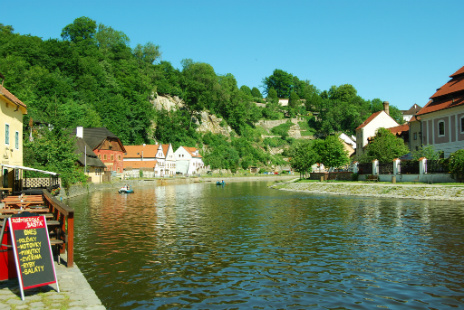 Utmed floden Vltava